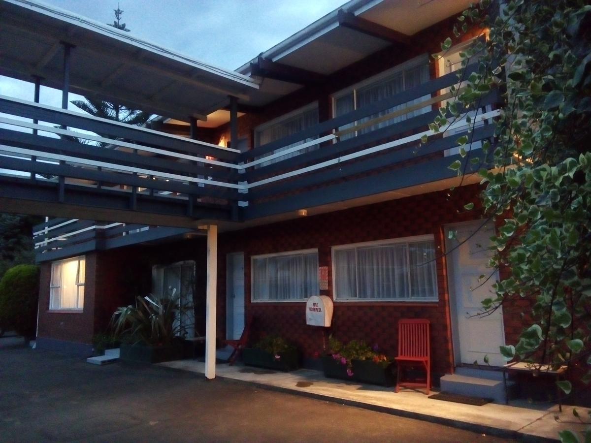 Redwood Lodge Motel Levin Exterior foto