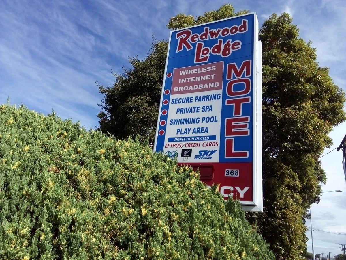 Redwood Lodge Motel Levin Exterior foto